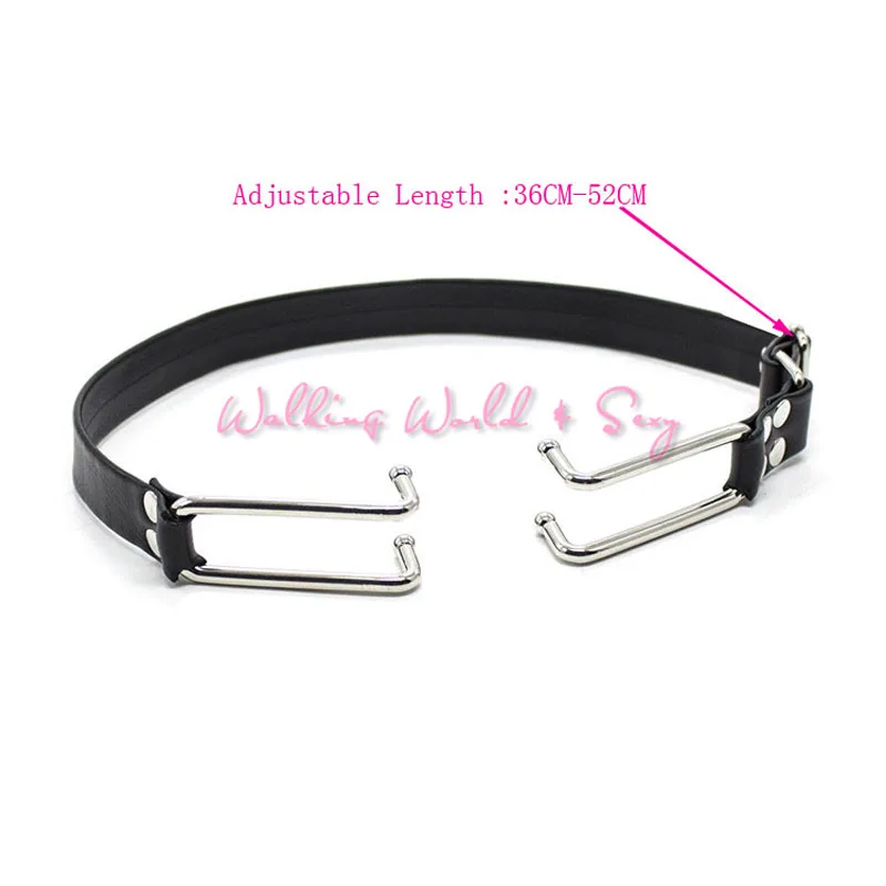 Регулируемый металлический зажим с открытым ртом для рота оральный секс