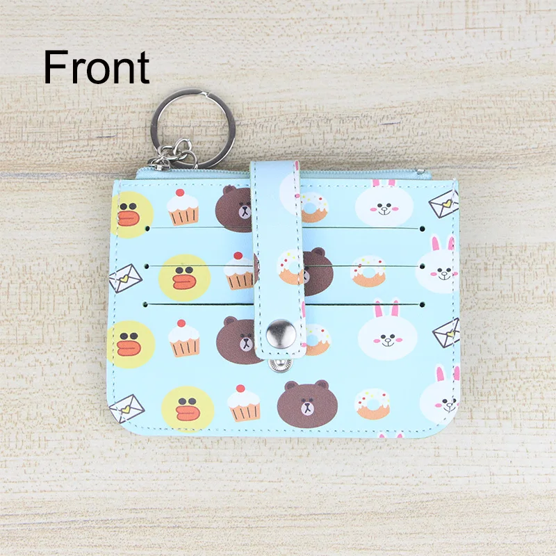 Katuner новый модный мультяшный держатель для карт 6 бит милый Женский Мужской мини