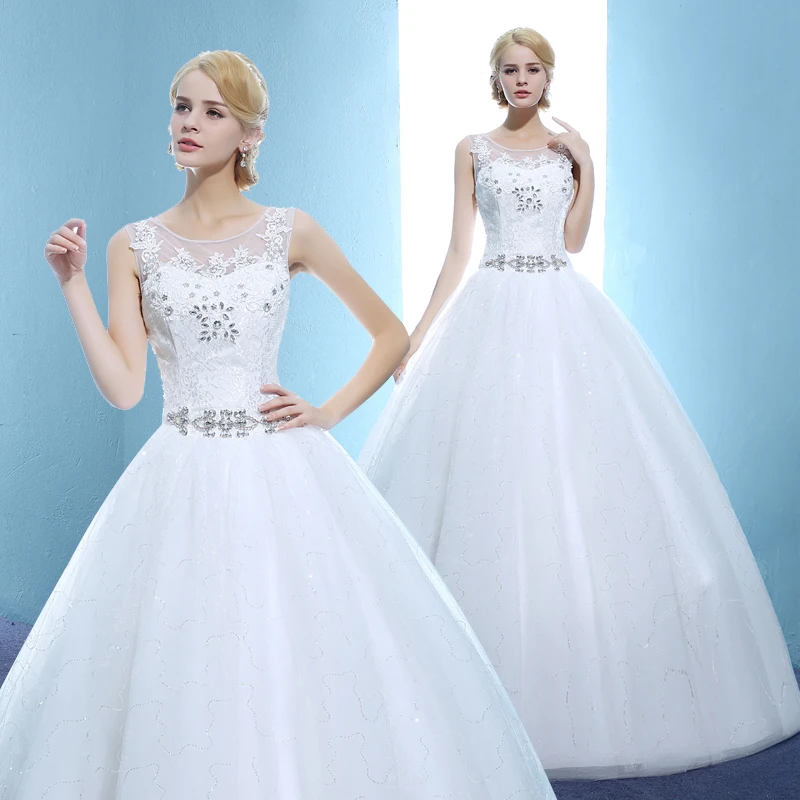 2017 Новый запас плюс размер женское свадебное платье для беременных бальное