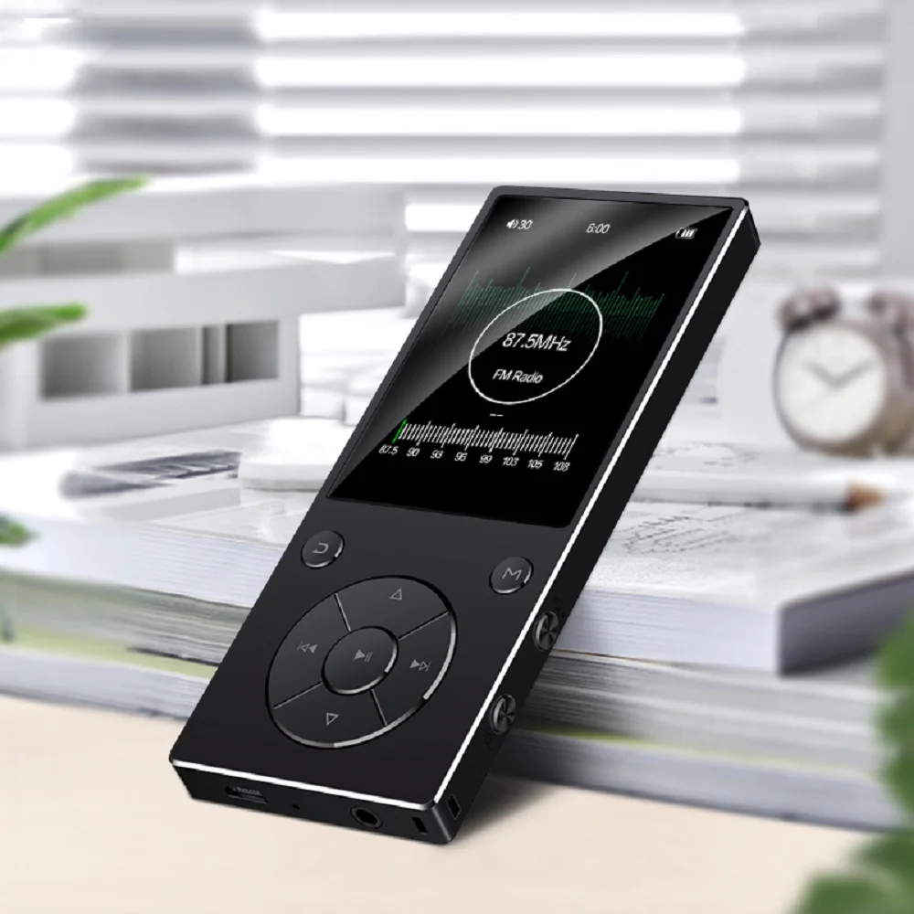 HIFI музыкальный MP3 плеер без потерь с Bluetooth 4,2 встроенный динамик 16G MP3 музыкальный плеер sd-карта до 128G/2,4 HD экран