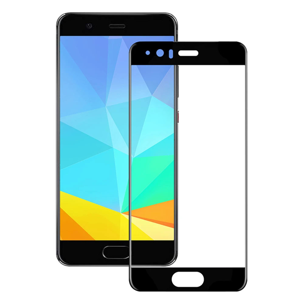 2 шт. полное покрытие закаленное Стекло для huawei P10 Lite плюс Экран Защитная пленка 5