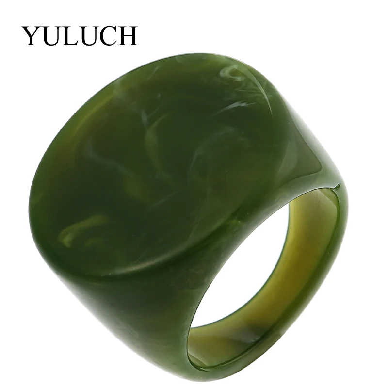 Женское/мужское кольцо с натуральным камнем YULUCH полукольцо драгоценным вечерние