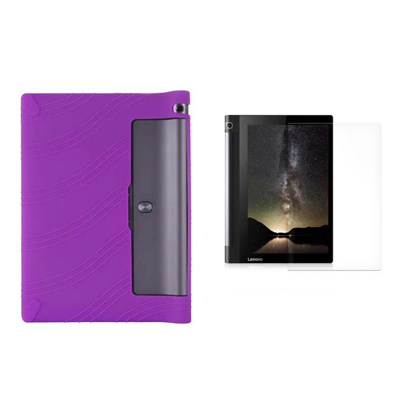 1xClear защитная пленка ультра тонкий мягкий силиконовый чехол для Lenovo YOGA Tab 3 10 X50M X50F