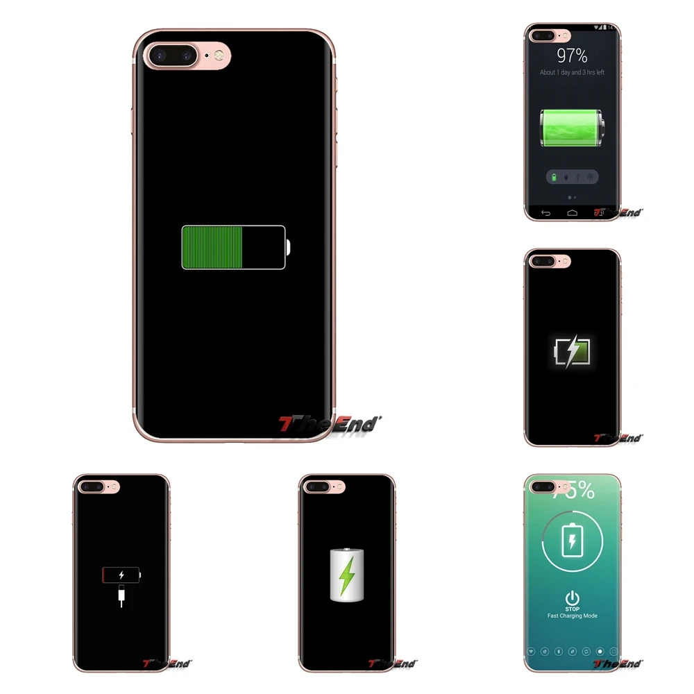 the Phone Charge Charging Screen Art TPU Skin Cover For Xiaomi Mi4 Mi5 Mi5S Mi6 Mi A1 A2 5X 6X 8 9 Lite SE Pro Max Mix 2 3 2S |