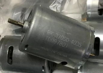 RK 370SD 4035 микро двигатель постоянного тока с накатанным выходным валом 6 В 15000