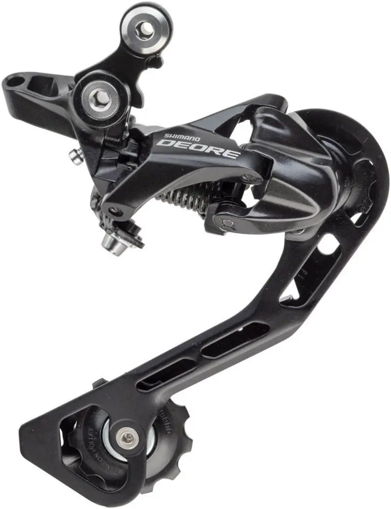 Shimano Deore велосипед RD-T6000-SGS 10-Скорость длинная клетка велосипед задний переключатель черный/серебристый