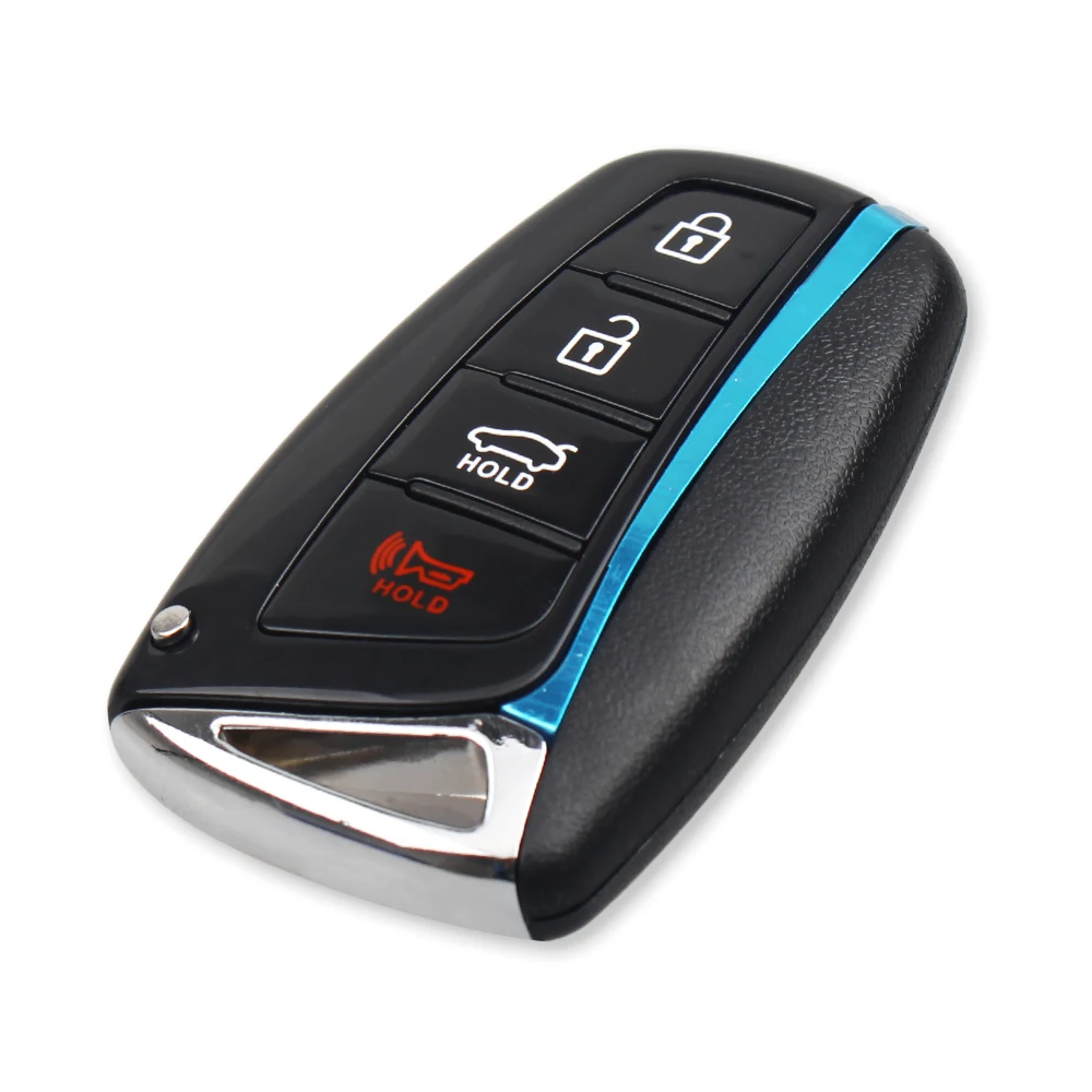 Запасной чехол KEYYOU для автомобильного ключа подходит Hyundai Genesis 2013-2015 Santa Fe Equus Azera