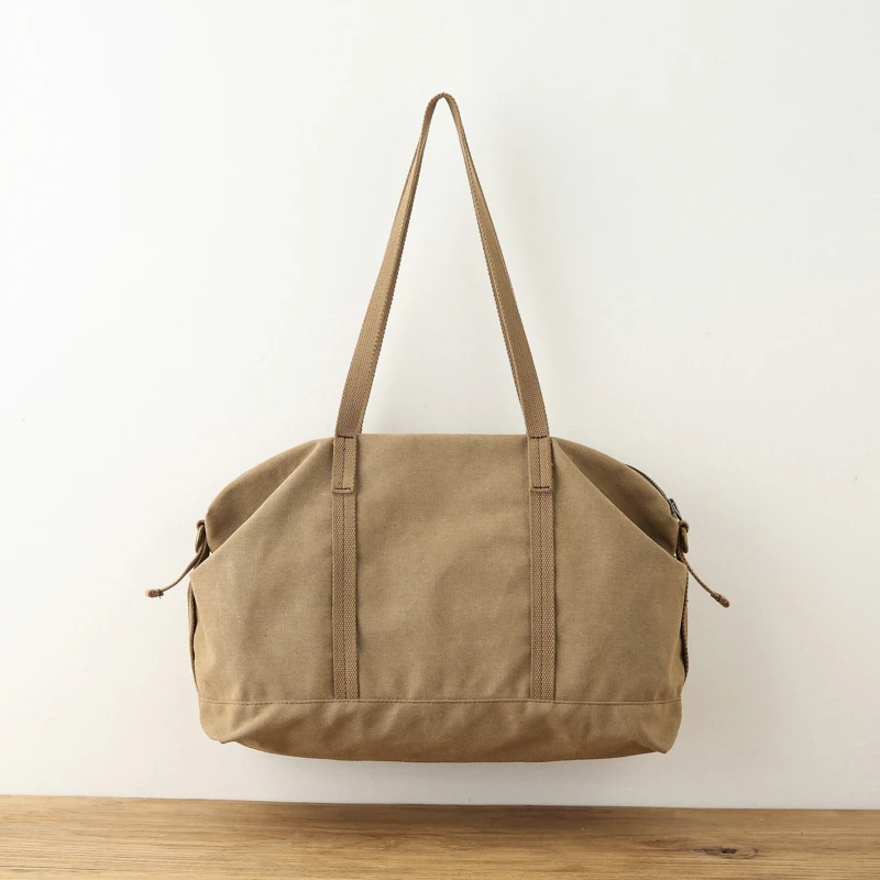 Женская Холщовая Сумка EUMOAN вместительная Повседневная сумка на плечо винтажная