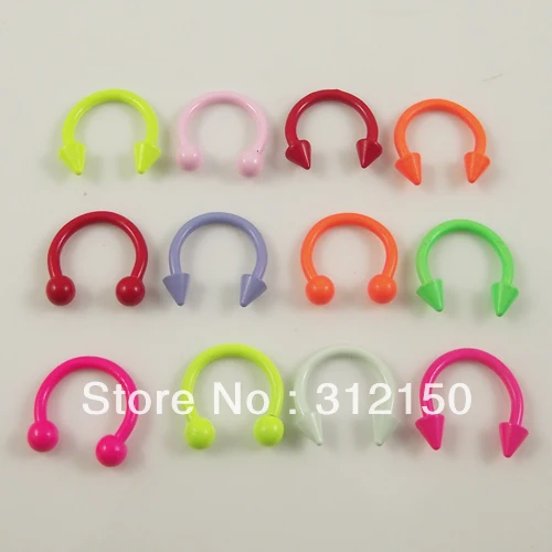 50 шт. бесплатная доставка ювелирные изделия для тела кольцо носа оптовая продажа