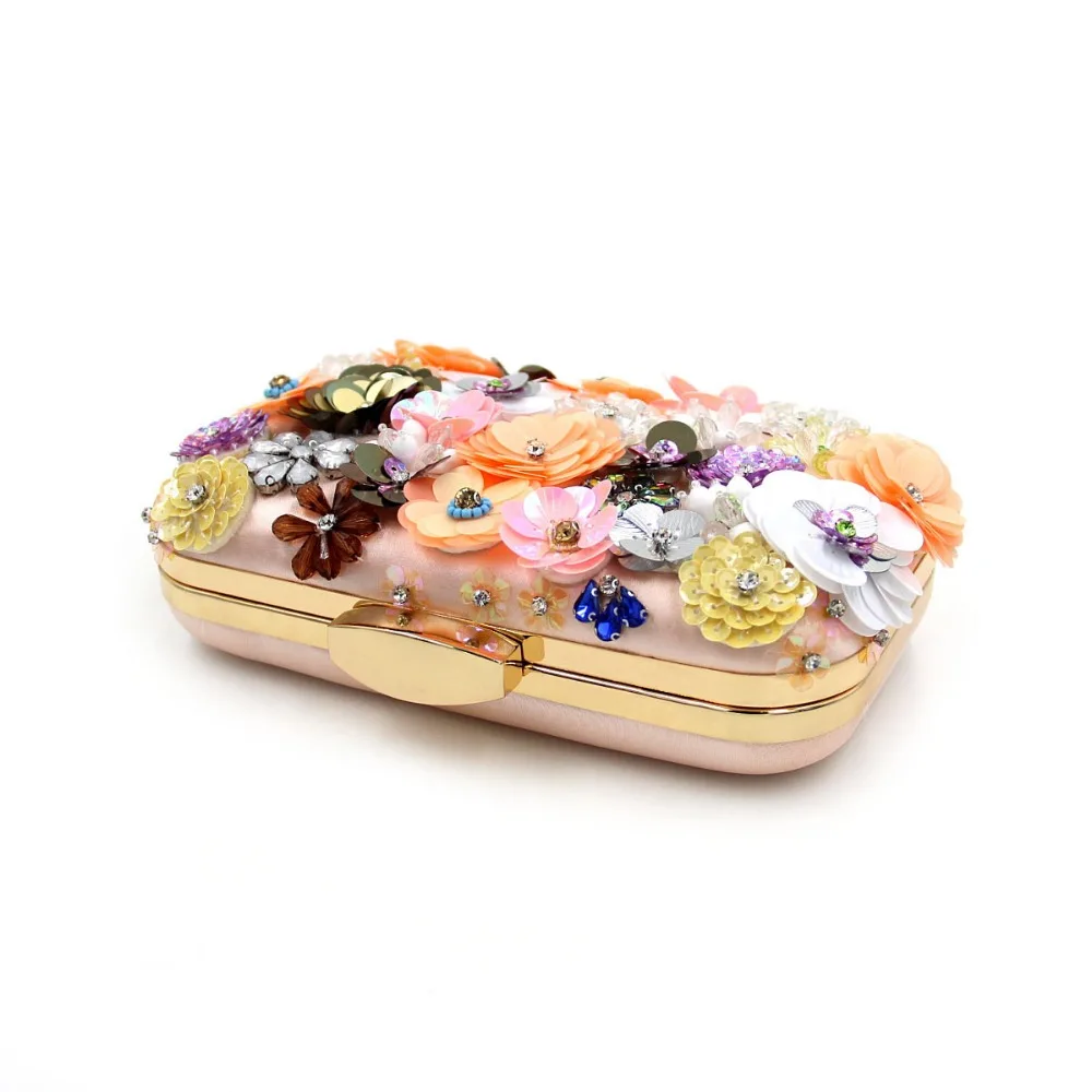 Бесплатная доставка DHL зеленые вечерние сумки RQH3 с блестками и цветочным бисером