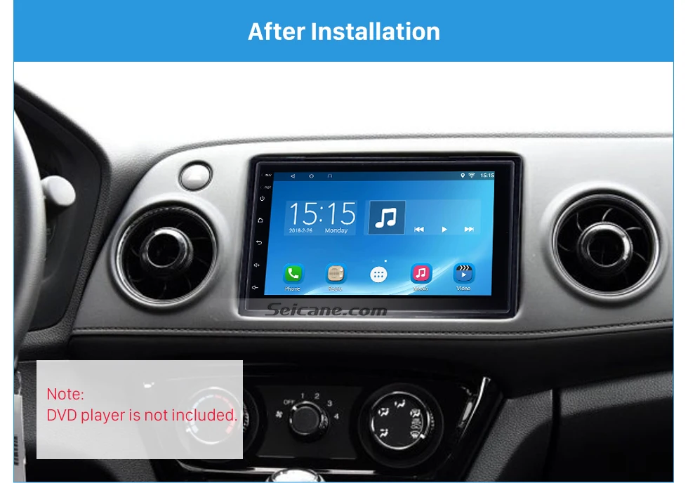 Seicane 2Din 178*102 мм Универсальная автомобильная радиосвязь для 1990-2002 HONDA FIT Jazz Автомобильная CD обшивка Радио Рамка переоборудование автомобильные комплекты