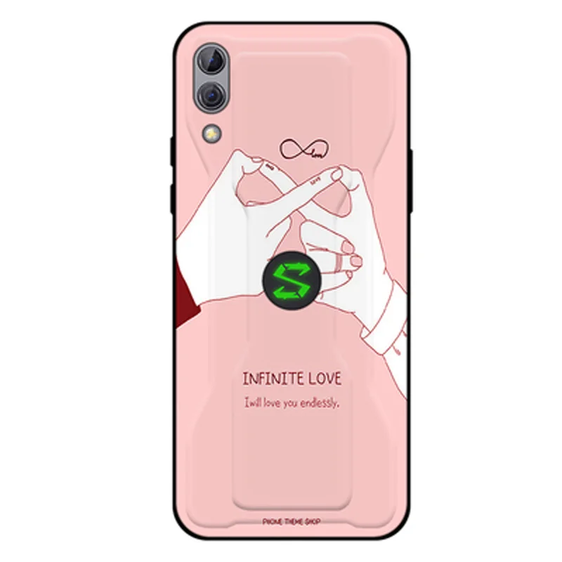 Чехол для телефона s для xiaomi Black Shark 2, прозрачный чехол с рисунком из мультфильма, мягкий силиконовый чехол для BlackShark 2, SKW-A0, чехол