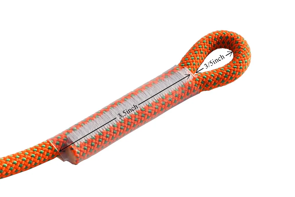 

9.5mm*1m Prusik Cord,3/8"*40inch Tree Climbing Rope Prusik Loop Cord