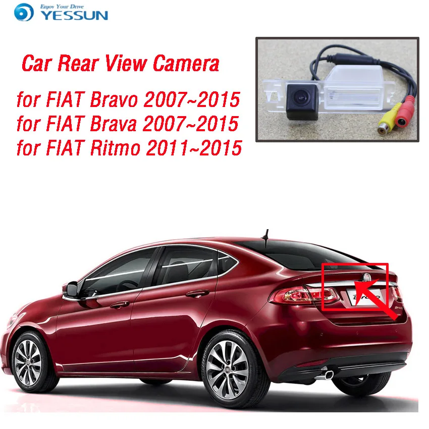 YESSUN Автомобильная камера для FIAT Bravo Brava Ritmo 2007 ~ 2015 оригинальный экран совместимая