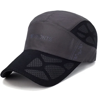 Eagleborn для мужчин и женщин Лето Snapback быстросохнущая сетчатая бейсболка кепка Кепка Солнцезащитная Bone кепки с сеткой - Цвет: 1