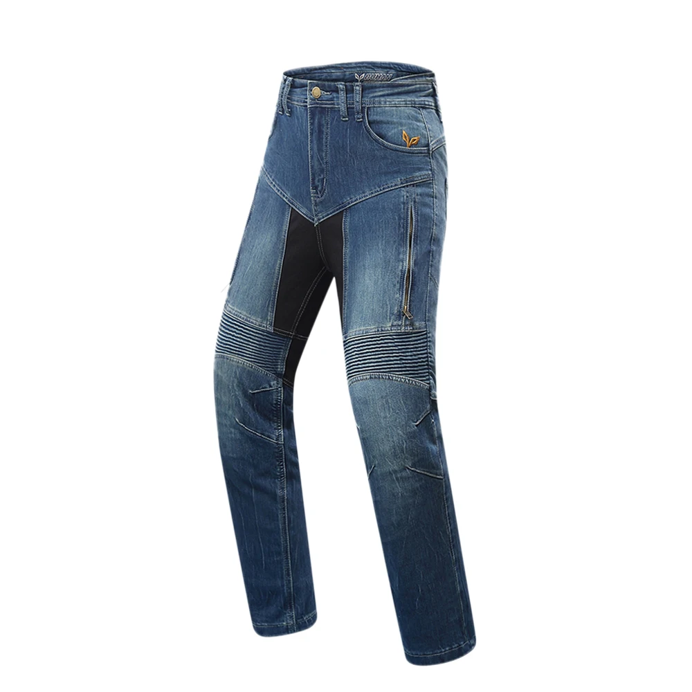 Брюки женские мотоциклетные из джинсовой ткани|Брюки| |