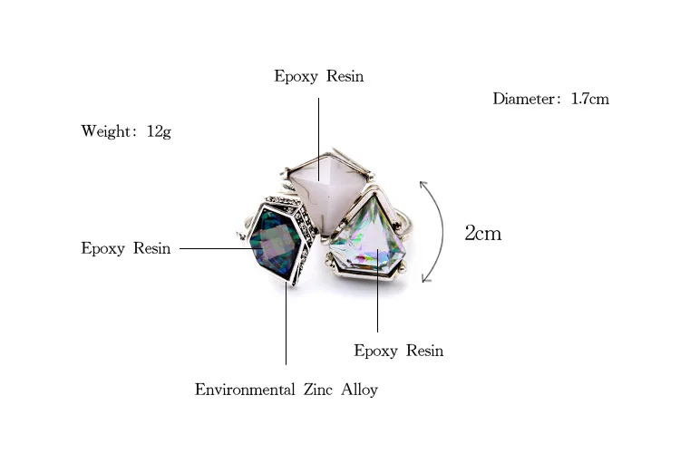 Хит продаж изысканное готическое кольцо для отдыха женщин серебряный цвет