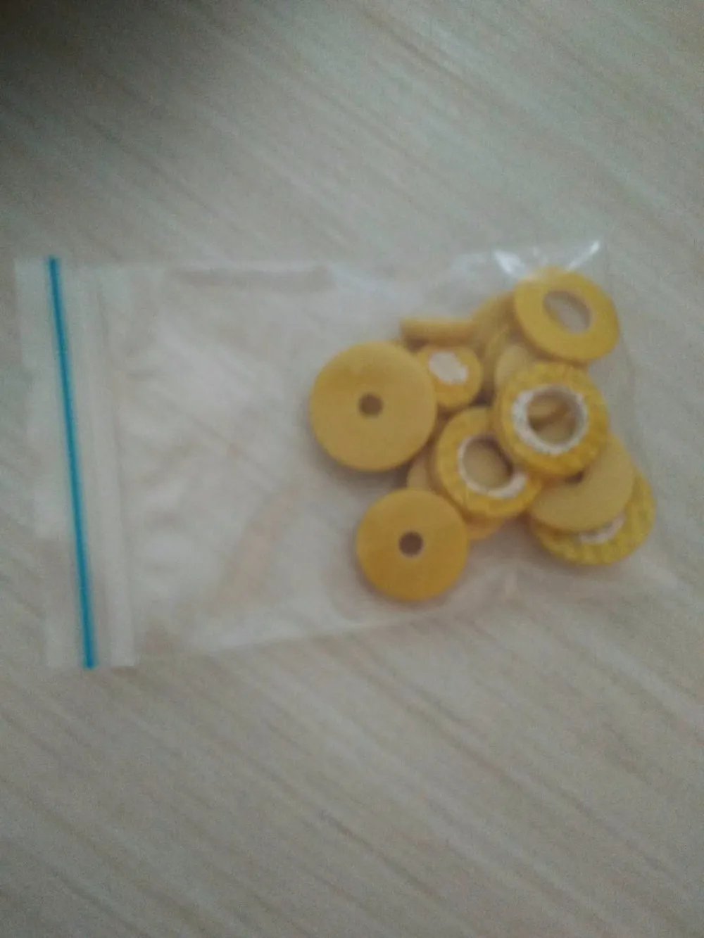 17pcs Flute Pads Replacement Woodwind Close Hole Mat tone Repair Yellow Musical Accessory | Спорт и развлечения