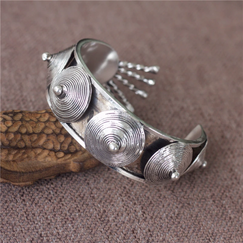 Женские модели Юньнань этнический Ветер лицо феникс браслет аааааа Бесплатная