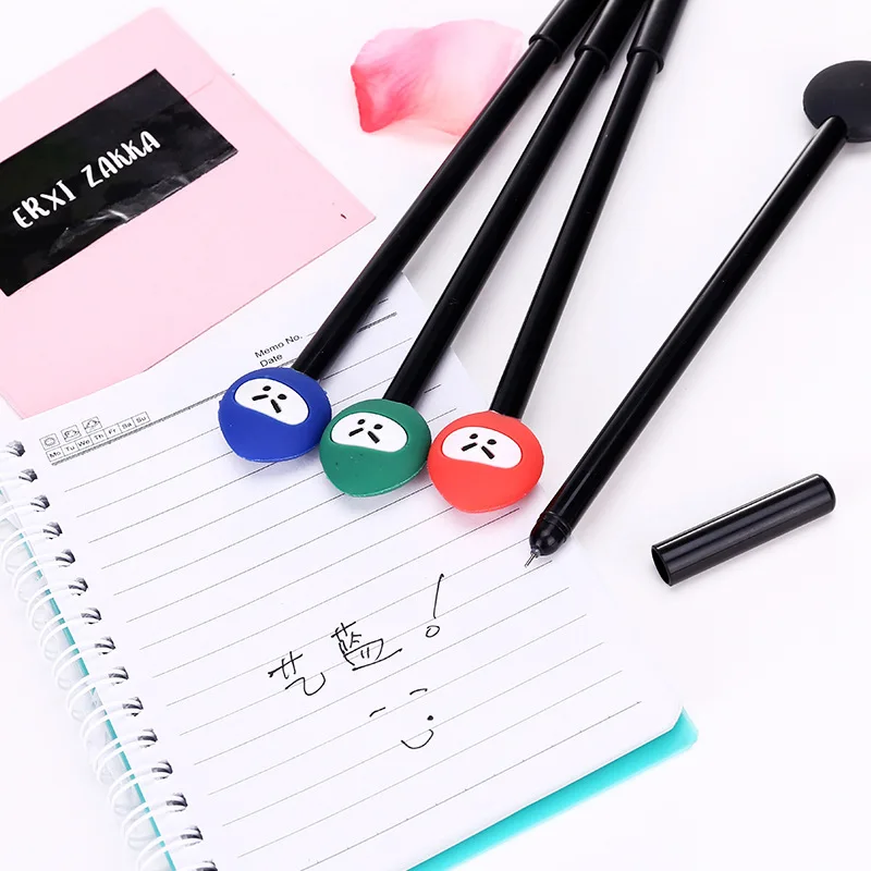 Creative Naruto Gel Pen Cute Kawaii Ball School Office Suppliers High Quality Cartoon Set Stationery Signature Ballpoint | Канцтовары