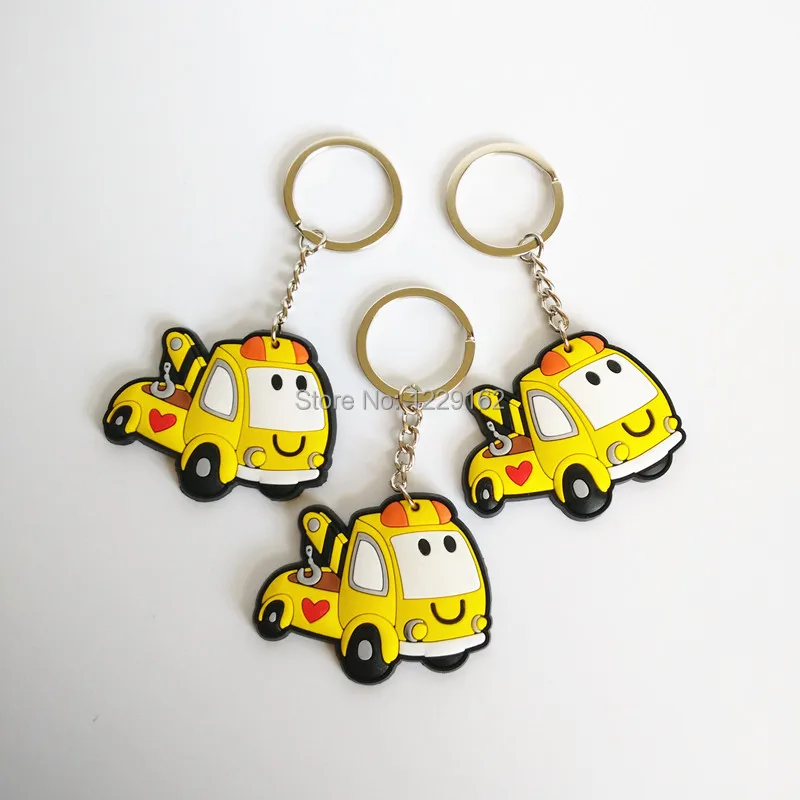 Бесплатная доставка 3 шт./лот симпатичный брелок из ПВХ с краном для детей подарок