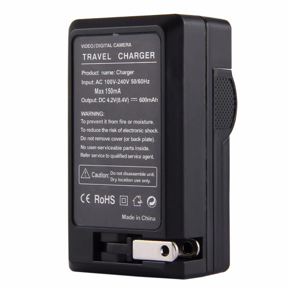 1PCS CGA-DU07 CGA DU07 VBD-070 DZ-BP07S Battery with Wall Charger For Panasonic CGA-DU06 CGA-DU07A DZ-BD70A DZ-BD70 BX35 BX37E |