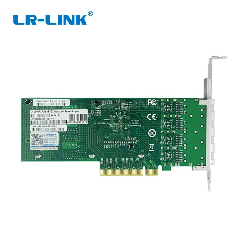 LR-LINK 9804BF-4SFP + четырехпортовый 10 Гб ethernet адаптер PCI Express Оптическое волокно сетевой