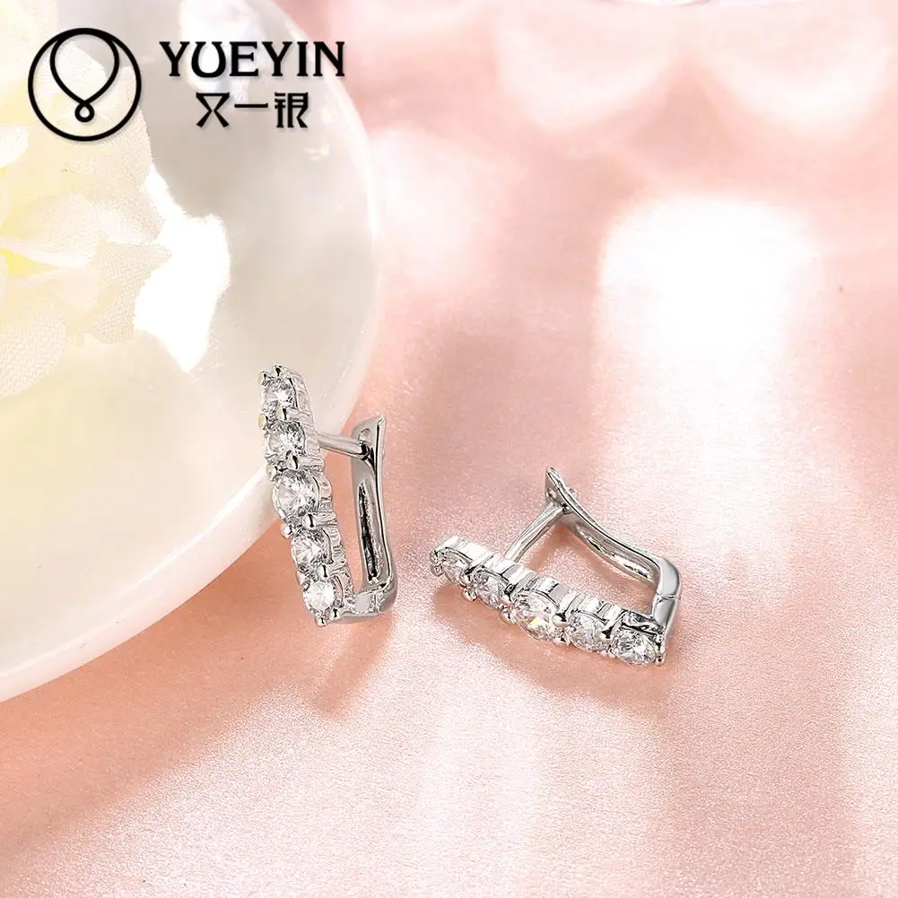 Женские Ювелирные изделия желтое золото серьги для невесты ювелирные золотого