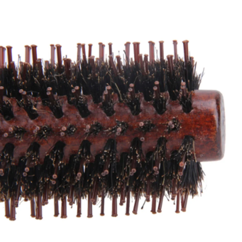 Портативная расческа для волос радиальная натуральная щетина Антистатическая