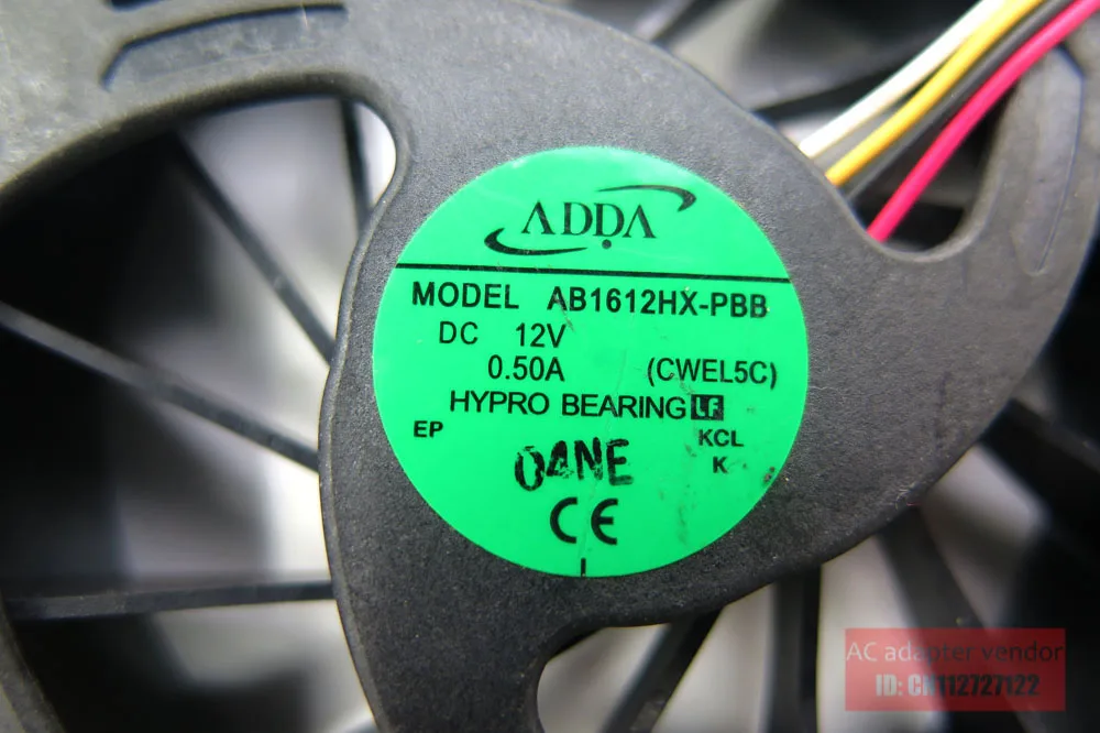 

FOR Gateway ZX6900 ZX6900-one AB1612HX-PBB laptop fan