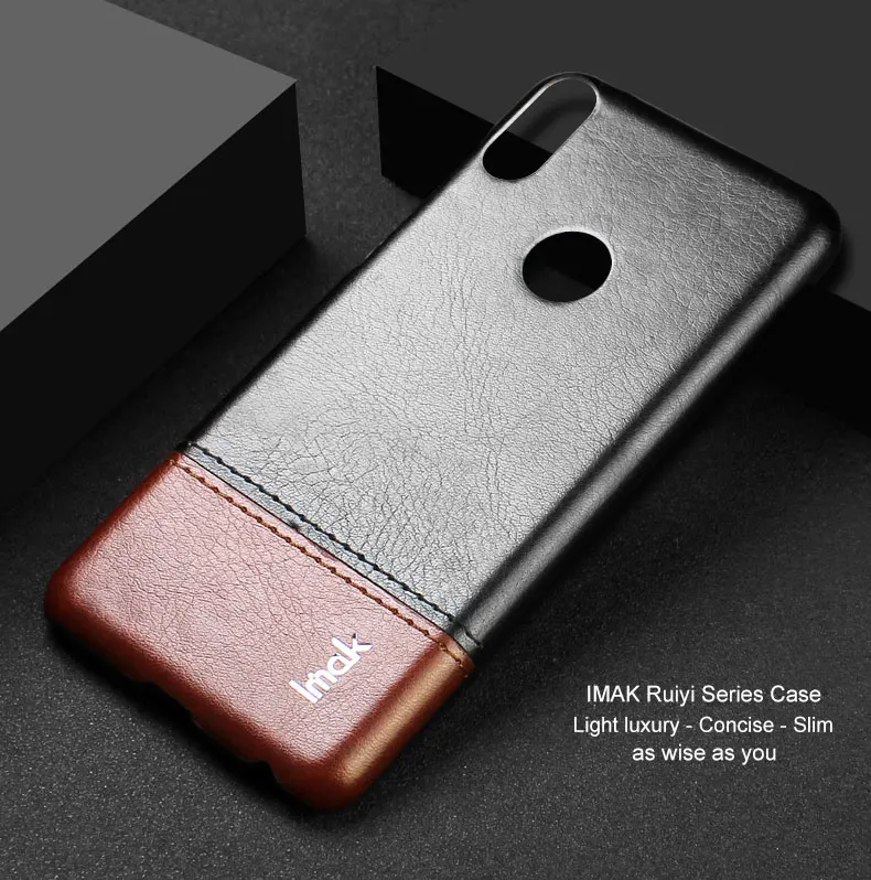 Imak Роскошный чехол Ruiyi для Asus Zenfone Max Pro M1 чехол ZB601KL ZB602KL чехол тонкая задняя крышка для телефона оболочка coque бизнес-Чехлы