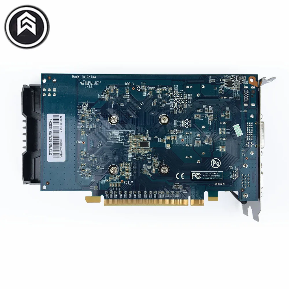 Оригинальная Видеокарта GTX 750 1024 MB/1 GB 128bit GDDR5 Placa de Video carte видеокарта для NVIDIA Geforce PC