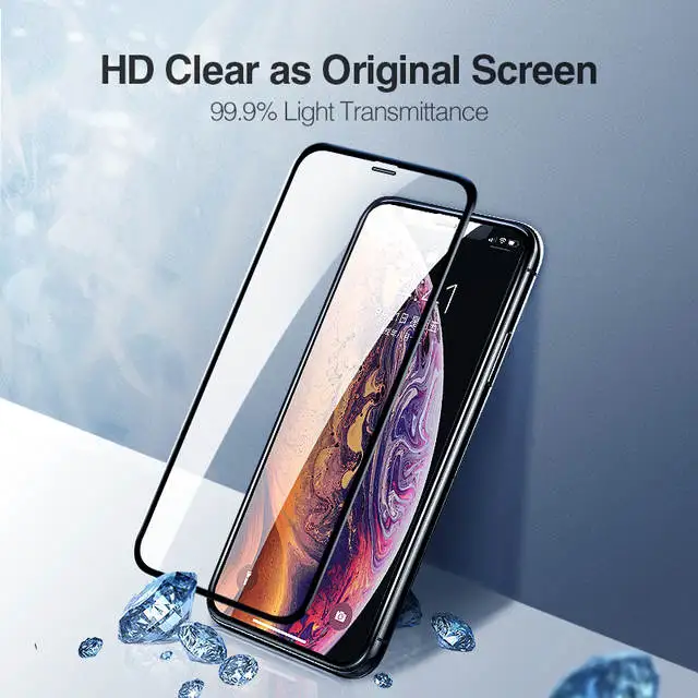 Защитное стекло на iPhone xs max xr x защитное sx rx xsmax защита экрана verre tremp лист cam дисплей