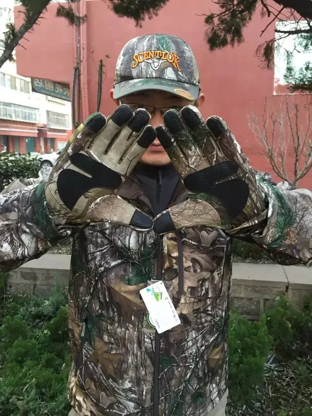 Осень Зима композитные ткани ветрозащитный водостойкий камуфляж охота в