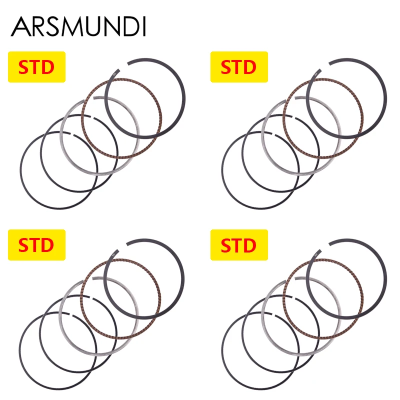 Motorcycle Engine Cylinder Part Piston Rings Kits For SUZUKI GSF400 GSXR400 75A GSF 250 400 GSXR Accessories | Автомобили и