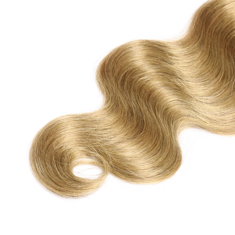 Chloe блонд бразильские объемные волнистые пучки Омбре натуральные кудрявые волос