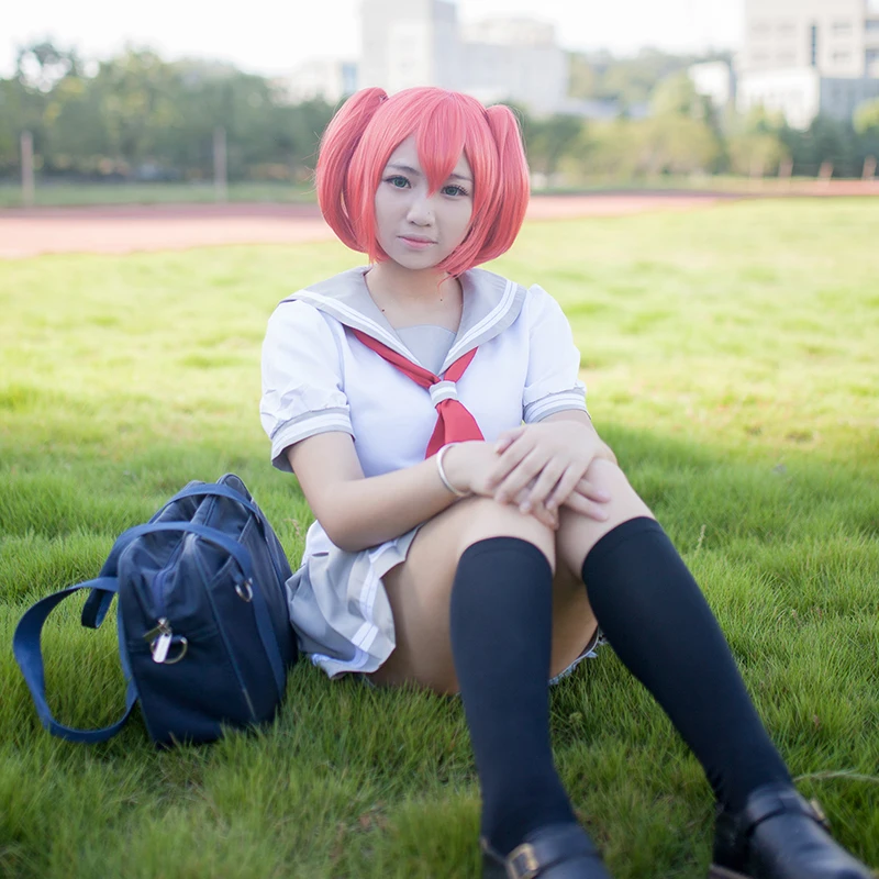Аниме Lovelive Sunshine костюм для косплея Love Live Aqours Takami Chika моряка школьная форма девочек