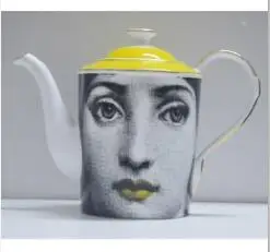 coffee pot Модный мианский дизайн Lina Cavalieri, кофейник, молочный горшок, сахарный горшок, Классические Вечерние столовые приборы, Забавный домашний чайник, банка для молока - Цвет: coffee pot