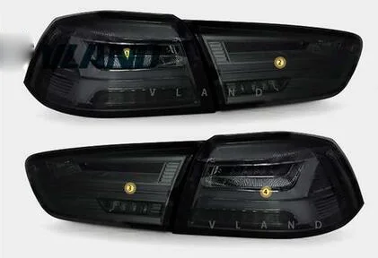 Автомобильная фара для Lancer EX 2008 ~ 2015 год задний фонарь DRL H7 D2H Hid ангельский глаз