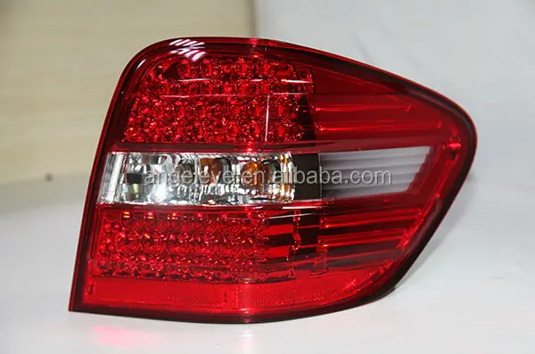Для Mercedes-Benz W164 ML350 ML500 светодиодный задний светильник Красный Черный Цвет 2006-2011