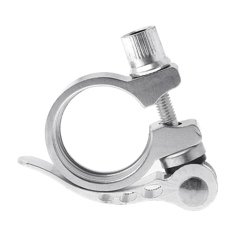 31.8 mm withe Новинка 1 шт. алюминиевая стойка сиденья из сплава зажим быстросъемный MTB Велоспорт 28,6 31,8 34,9 сиденье велосипед аксессуар - Color: 31.8 mm withe