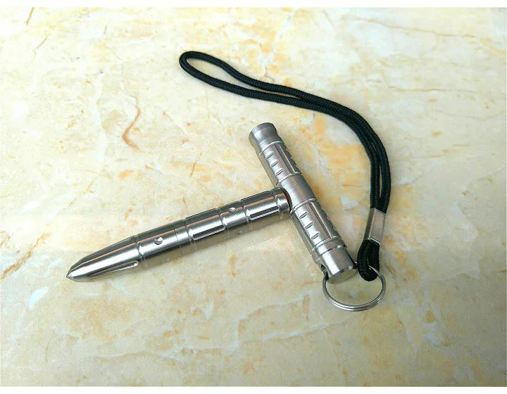 Тактическая ручка для защиты многофункциональный аварийный Молот из