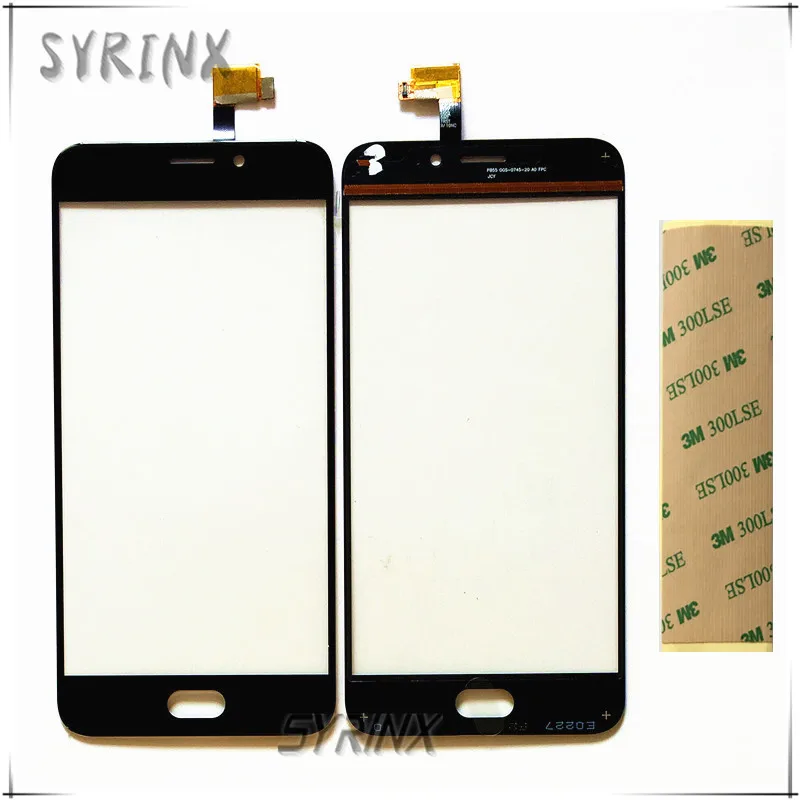 Syrinx с 3M Stciker сенсорный экран дигитайзер Переднее стекло для UMI Plus E Сенсорная