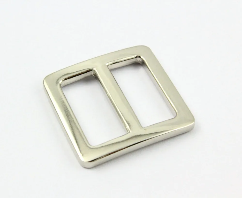 50 штук 18 мм никель цвет металла прямоугольный слайдер кошелек сумка |