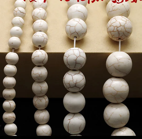 Набор для изготовления ювелирных изделий STENYA 6 мм цвет слоновой кости|spacer beads|gems