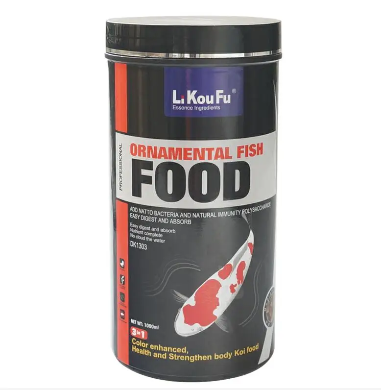 LiKouFu koi кормокорм для карпа декоративная Рыбка Золотая рыбка гиперхромовая