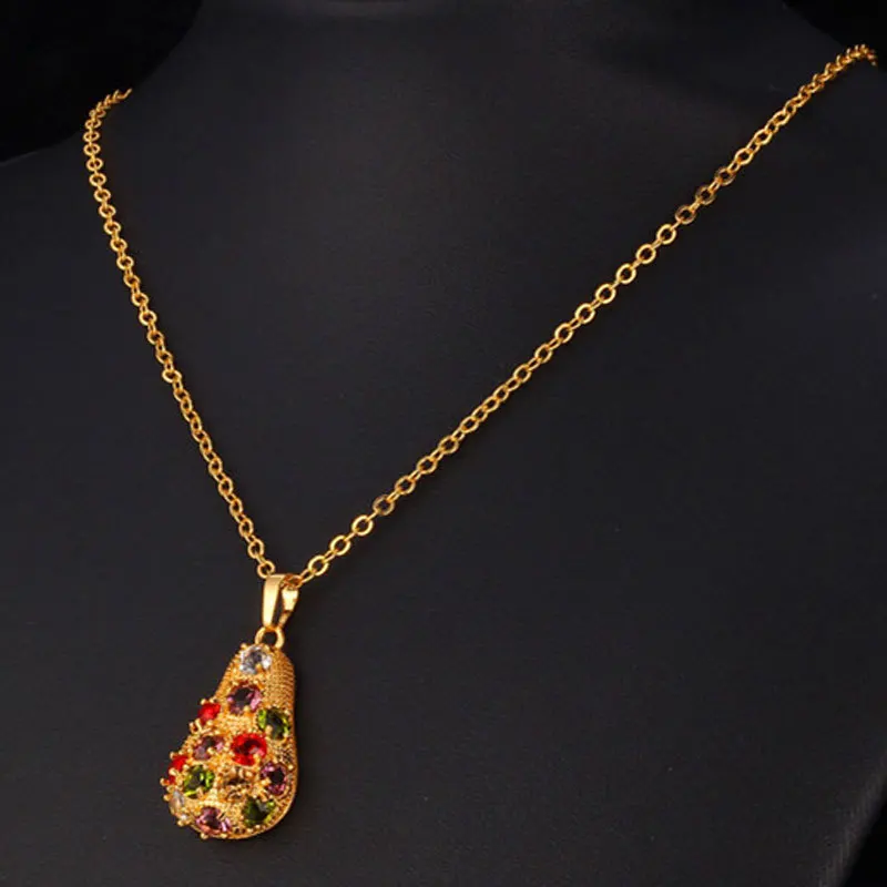 Ожерелья и подвески ювелирные изделия с австрийскими кристаллами модные новые