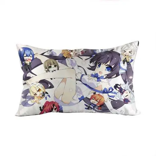 Наволочка для подушки Hobby Express DanMachi Anime Waifu Dakimakura прямоугольная 40x70 см GZF69|pillow cover|hobby