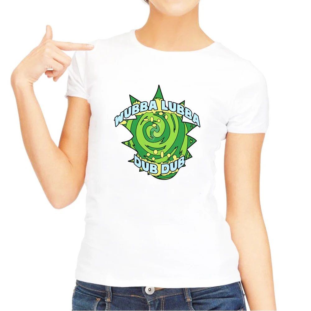 Женские футболки повседневные свободные летние Rick and Morty женские Y новые