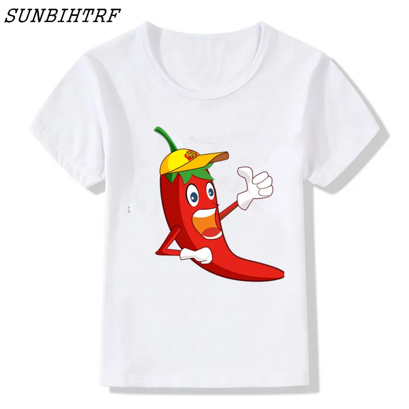 2018 Новая мода мультфильм Red Hot Chili Peppers детская футболка летние шорты рукавом белый